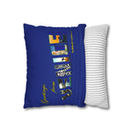 Venice California Postcard Pillowcase — 'Greetings From Venice' Decorative Throw Pillow Cover